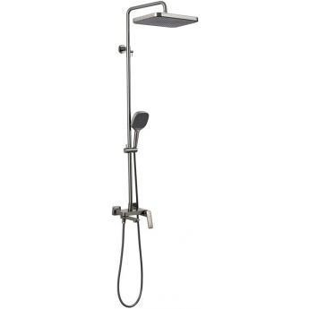 Душевая стойка со смесителем GAPPO G28-9 G2428-9 оружейная сталь Душевая стойка со смесителем GAPPO G28-9 G2428-9 оружейная сталь