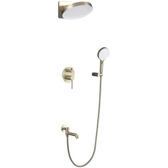 Душевой комплект GAPPO G06-3 G7106-3 золотой сатин Душевой комплект GAPPO G06-3 G7106-3 золотой сатин