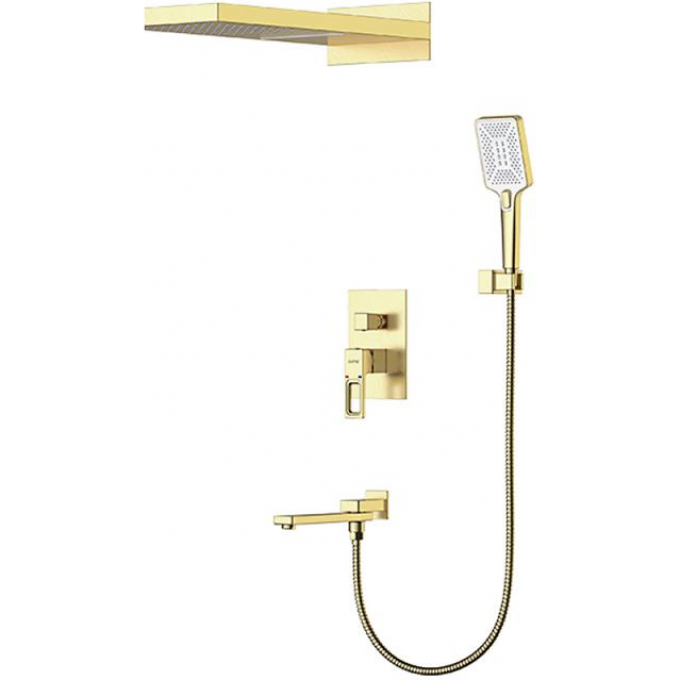 Душевой комплект GAPPO G07 сатин золотой G7117-73