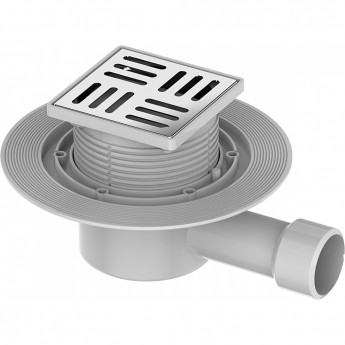 Душевой трап GAPPO G81010-5, 100*100 мм, сатин Душевой трап GAPPO G81010-5, 100*100 мм, сатин