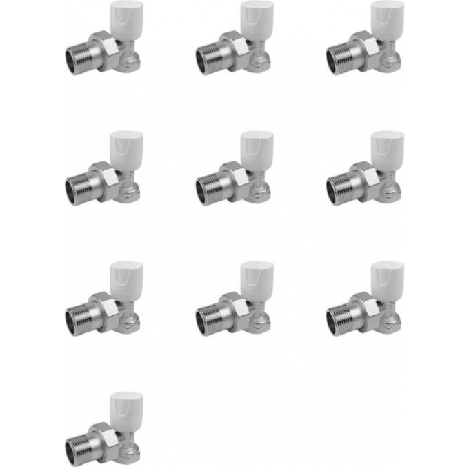 Клапан ручной регулировки GAPPO 1/2" угловой ВР-НР, радиаторный G265.04