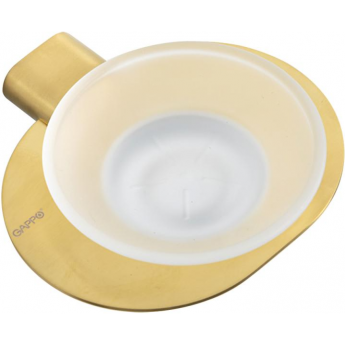 Мыльница GAPPO G309 G30902-3 сатин золотой