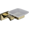 Мыльница GAPPO G0702-3 с держателем, золото