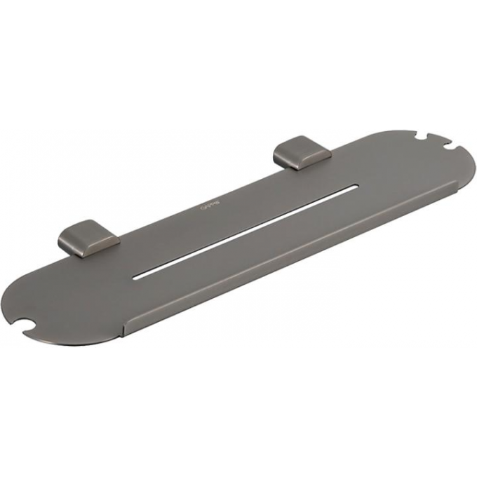 Полка в ванную GAPPO G309 оружейная сталь G30907-9