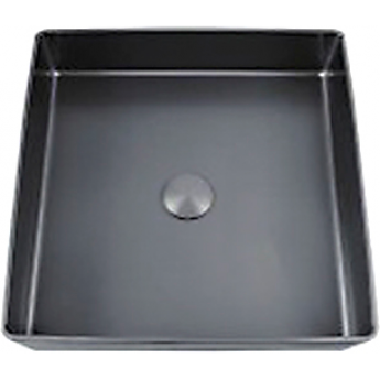 Раковина накладная GAPPO GX201-9 оружейная сталь