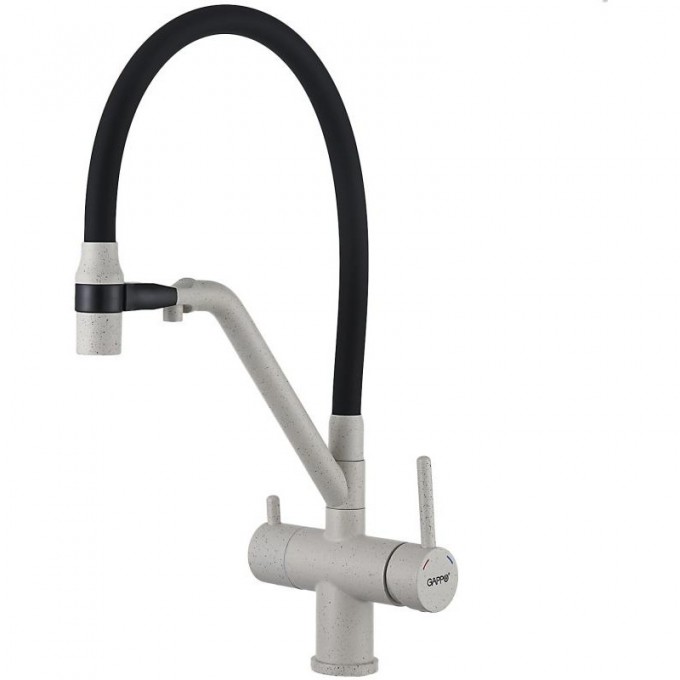 Смеситель для кухни с гибким изливом GAPPO G4398-81