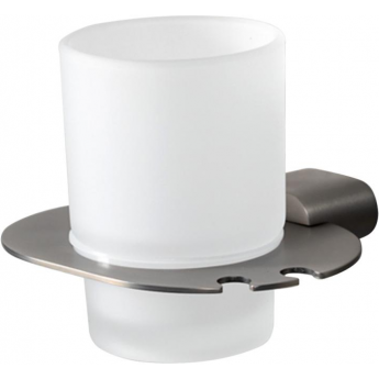 Стакан для ванной GAPPO G309 G30906-9 оружейная сталь