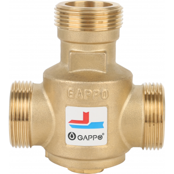 Термостатический смесительный клапан для твердотопливных котлов GAPPO G1444.07